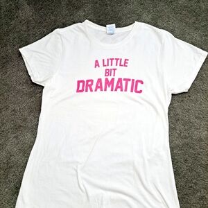 Port & Company White Women's Tee Shirt Short Sleeve Medium